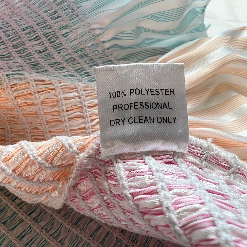 NWT Revolve x Petersyn Marina Tutti Smocked, Ruffle, Cropped Tube Top. - Picture 8 of 8
